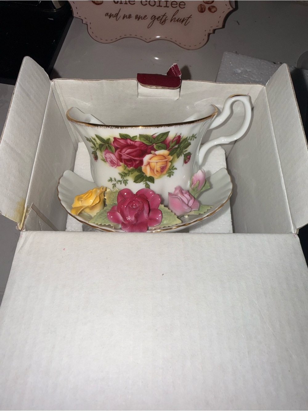 Royal Albert wall/night light BNIB
